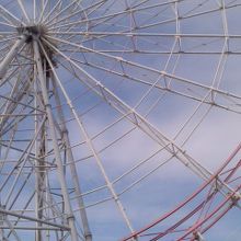 とても大きな観覧車でした