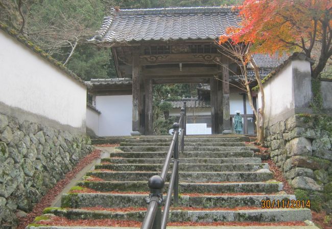 豊臣秀吉のゆかりの寺です。