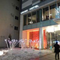 夜のエントランス