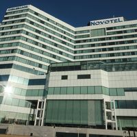 ビーチから見たホテル