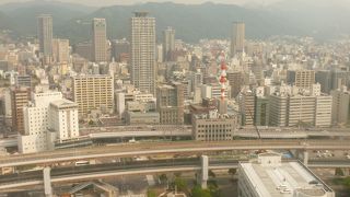 神戸市街を海側から見られる