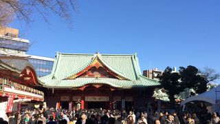 賑わっていました