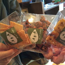 おせんべいも購入。美味しかったです。