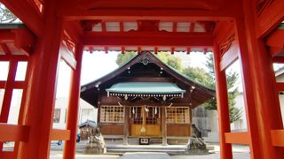 中央区今泉に鎮座する神社