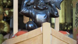 旧東海道、浜の名残があるお寺：鶴見七福神恵比寿神