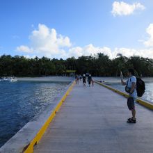 マニャガハ島の船着き場