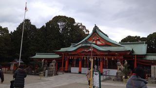 御参りしやすい神社です。