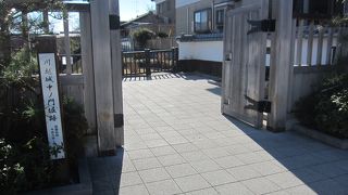 川越城の現在に残る貴重な遺構