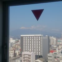 富士山が見えます。