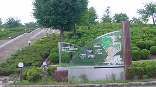 かなり大きな公園です