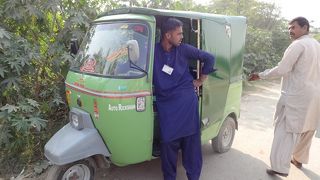 ラホールのリクシャー