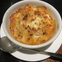 夕食　洋皿　ポテトグラタン