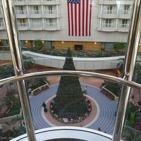 エレベーターの中