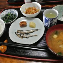 翌日の朝食