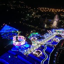 ドムトールンの塔から見たイルミネーション