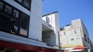 立体的な商店街って感じ