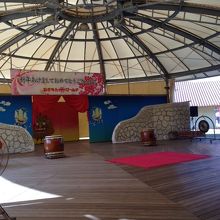 ここで行われるエイサーは必見です！