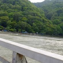 橋からの様子