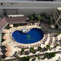 最上階からのプール