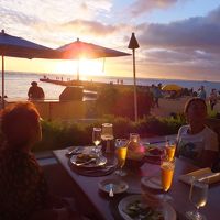 オーシャンハウスでのサンセットディナー