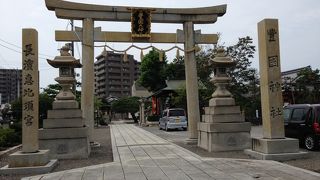 豊臣秀吉が祀られています