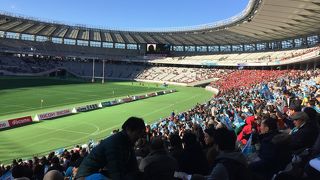 大学ラグビー決勝戦観戦