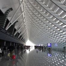 桃園空港第１ターミナル到着ロビー