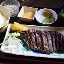 かつおのたたき定食