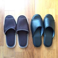 部屋専用スリッパ。館内用のスリッパも別にあある。