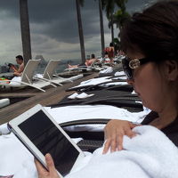 嵐のような天気？