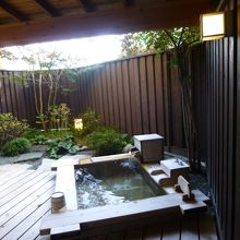 「櫻」の客室露天風呂
