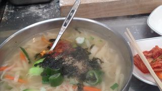 キンパもいいけどカルグクスも美味しい