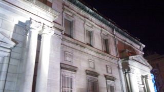 ビジネス街のレトロな建物