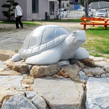 常世亀　浦島伝説の地、箱浦（荘内半島）