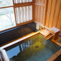 部屋付きの露天風呂