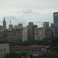 客室からは台北101も見えました