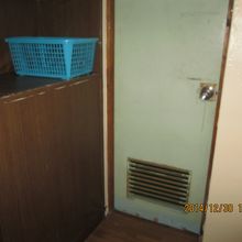 露天風呂の脱衣所