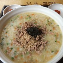 ツナのお粥