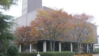 那珂川下流の博多湾近くの須崎公園の中に建っています。