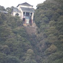 「岩国城ロープウェー」です。