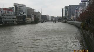 那珂川にかかる橋の一つです。