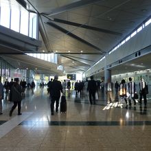 通路も広いです．