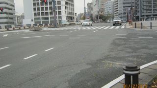 那珂川下流の橋の一つです。