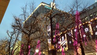 年明けでもイルミネーションされていました!!