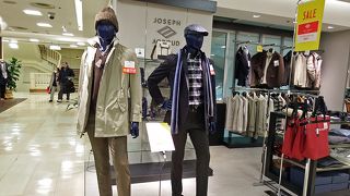 クリアランスセールが始まった松坂屋上野店