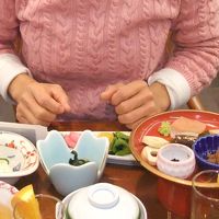 品数豊富な朝食