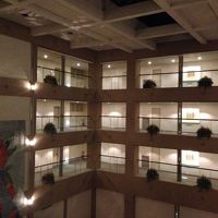 ホテル中央は吹き抜け