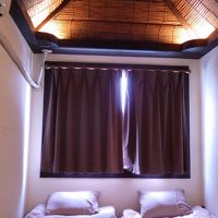 縦長の部屋ですが、圧迫感なし