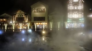 夜のイルミネーションがキレイでした