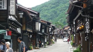 中山道随一の宿場町、そば・五平餅などがおいしい
